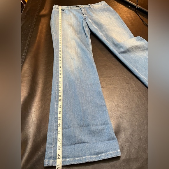 Escada “Kate” Women's Light Blue Boot Cut Jeans - Picture 14 of 15